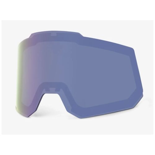 100% Ecran SNOWCRAFT/SNOWCRAFTXL - Hiper Dual Pane Mirror White Lens