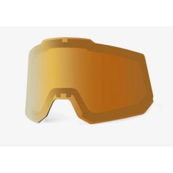 100% Ecran SNOWCRAFT/SNOWCRAFTXL - Hiper Dual Pane Mirror True Gold Lens