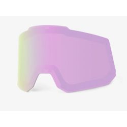 100% Ecran SNOWCRAFT/SNOWCRAFTXL - Hiper Dual Pane Mirror Turquoise Lens