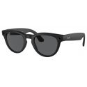 Ray-Ban Meta Headliner Matte Black Charcoal Black Lens