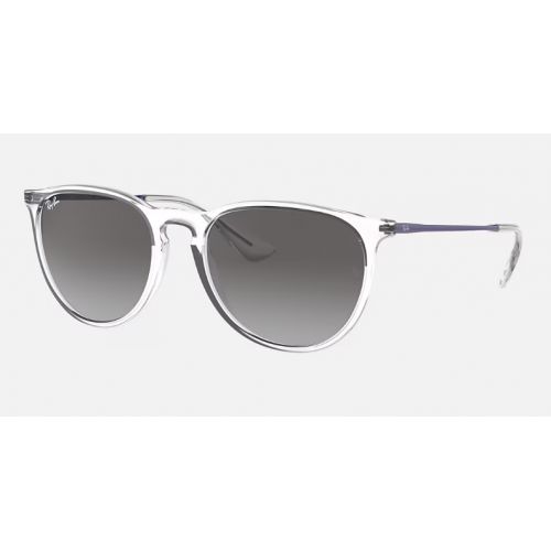 Ray-Ban Erika Transparent Light Gray Gradient Dark