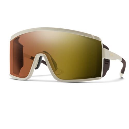 Smith Pursuite Matte Ivory- Chromapop Glacier Photochromic Copper Gold Mirror