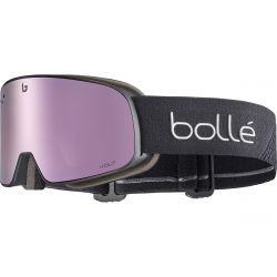 Bollé Masque de Ski Nevada SMALL Black Matte - Volt Pink cat.2