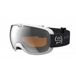 Evil Eye Peaksight White Matte LST Grey Silver Light Lens Cat.3 - Masque de Ski