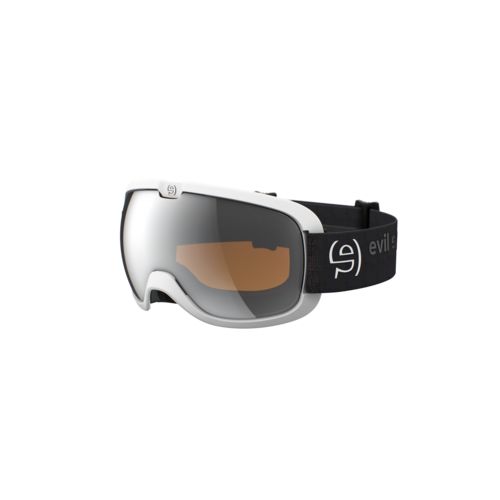 Evil Eye Peaksight White Matte LST Grey Silver Light Lens Cat.3 - Masque de Ski