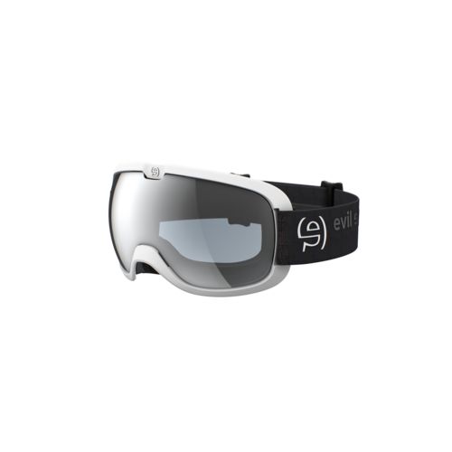 Evil Eye Peaksight CL White Matte LST Grey Silver Light Lens Cat.3 - Masque de Ski