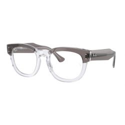 Ray-Ban Mega Hawkeye Grey on Transparent