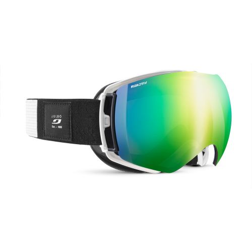 Julbo Lightyear Blanc / Noir Reactiv High Contrast 1-3 Flash Vert