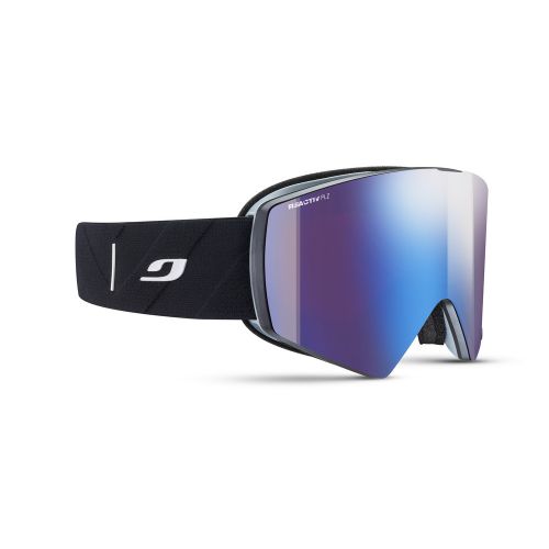 Julbo Razor Edge Noir / Gris Reactiv Polarized 2-4 Flash Bleu