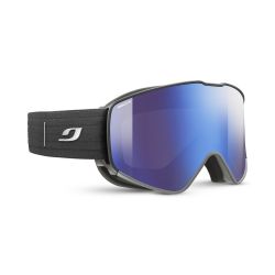 Julbo masque de ski Cyrius Noir Reactiv Polarized 2-4 Flash Bleu