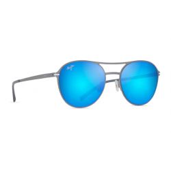 Maui Jim Half Moon Dove Grey - Blue Hawaii Polarized Lenses