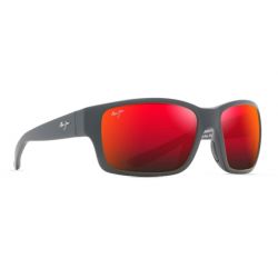 Maui Jim Mangroves Black Matte - Hawaii Lava Polarized Lenses