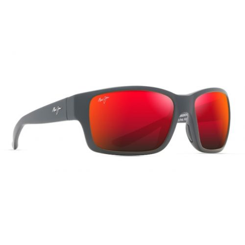 Maui Jim Mangroves Black Matte - Hawaii Lava Polarized Lenses