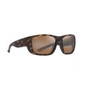 Maui Jim Amberjack Matte Tortoise/Black Rubber - Bronze Polarized Lenses 