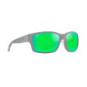 Maui Jim Mangroves Matte Dark w/Grey Interior - MauiGreen Polarized Lenses