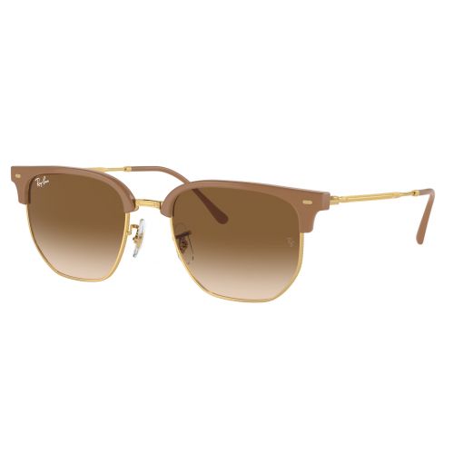 Ray-Ban New Clubmaster Beige on Arista - Brown Gradient