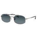 Ray-Ban RB3719 Gunmetal - Blue Gradient Polar