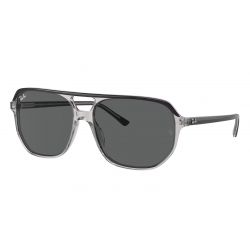 Ray-Ban Bill One RB2205 Dark Gray On Transparent Gray - Dark Gray