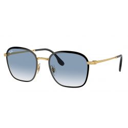 Ray-Ban RB3720 Black on Arista - Clear gradient Blue