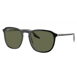 Ray-Ban RB2203 Black On Transparent - Polar Green