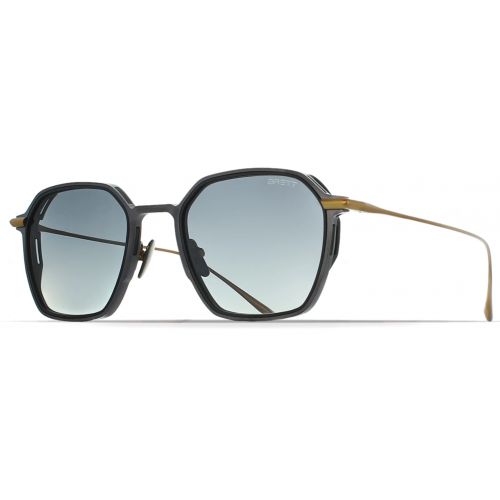 Brett Francois Sun Titanium Grey/Gold - Smoke Polarized Lenses