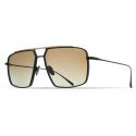 Brett Al Sun Titanium Black/Gold - Brown Polarized Lenses