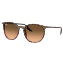 Ray-Ban RB2204 Striped Brown Gradient Red - Bianco UV400 H2F Rosa Cat.2