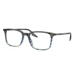 Ray-Ban RX5421 Striped Grey Gradient Blue