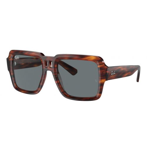 Ray-Ban Magellan Bio-Based RB4408 Striped Havana - Dark Blue Cat.2