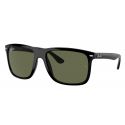 Ray-Ban RB4547 Boyfriend Two Black - Polar Green Cat.3