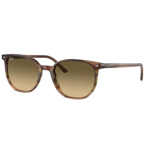 Ray-Ban Elliot Strpied Brown Gradient Grey - Brown Vintage Gradient Black