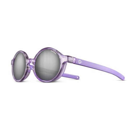 Julbo Lunette de Soleil Walk Translucide Violet Mat - Spectron 3 Flash Argent