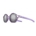 Julbo Lunette de Soleil Walk Translucide Violet Mat - Spectron 3 Flash Argent