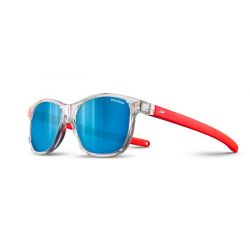 Julbo Turn 2 Translucide Brillant Cristal/Orange Fluo - Spectron 3 Flash Bleu