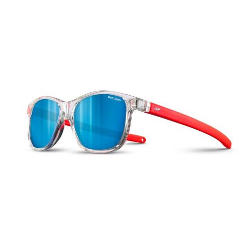 Julbo Turn 2 Translucide Brillant Cristal/Orange Fluo - Spectron 3 Flash Bleu