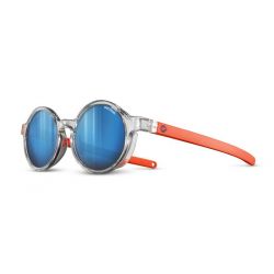 Julbo Walk L Translucide Brillant Cristal/Corail - Spectron 3 Flash Bleu