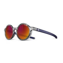 Julbo Walk L Translucide Brillant Gris/Bleu - Spectron 3 Flash Rouge