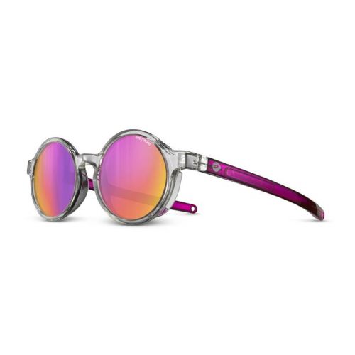 Julbo Walk L Translucide Brillant Cristal/Violet - Spectron 3 Flash Rose