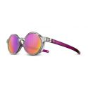 Julbo Walk L Translucide Brillant Cristal/Violet - Spectron 3 Flash Rose