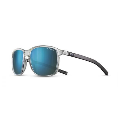 Julbo Creek Translucide Brillant Cristal/Noir - Spectron HD 3 Polarized Flash Bleu