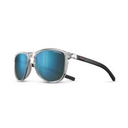 Julbo Canyon Translucide Brillant Cristal/Noir - Spectron HD 3 Polarized Flash Bleu