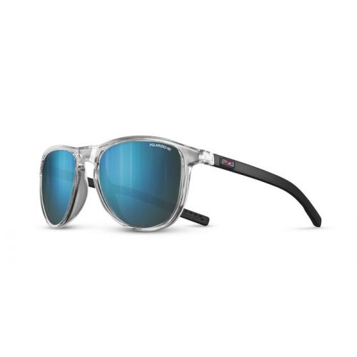 Julbo Canyon Translucide Brillant Cristal/Noir - Spectron HD 3 Polarized Flash Bleu