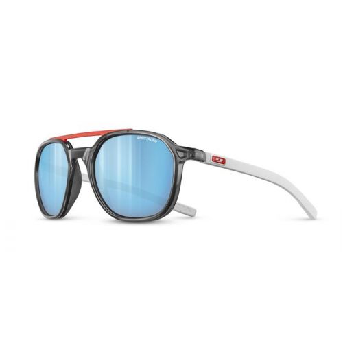 Julbo Slack Translucide Brillant Noir/Blanc - Spectron 3 Flash Bleu