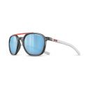 Julbo Slack Translucide Brillant Noir/Blanc - Spectron 3 Flash Bleu