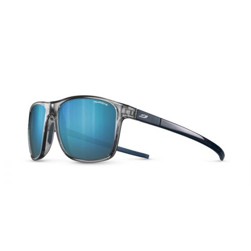 Julbo The Streets Translucide Brillant Gris/Bleu - Spectron HD 3 Polarized Flash Bleu