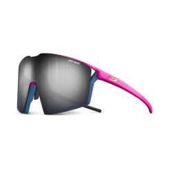 Julbo Edge Mat Rose Fluo/Bleu Spectron 3 Flash Argent