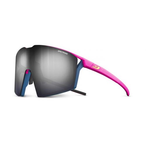 Julbo Edge Mat Rose Fluo/Bleu Spectron 3 Flash Argent