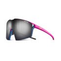 Julbo Edge Mat Rose Fluo/Bleu Spectron 3 Flash Argent