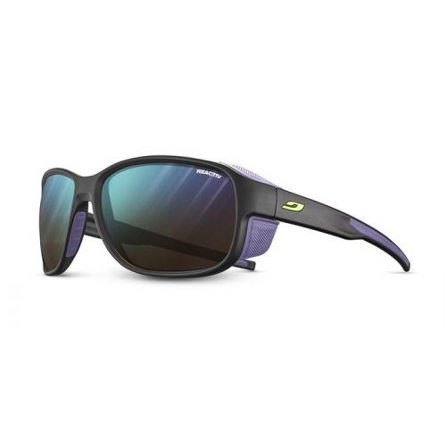 Julbo Montebianco 2.0 Mat Noir/Violet - REACTIV Performance 2-4 Flash Gold