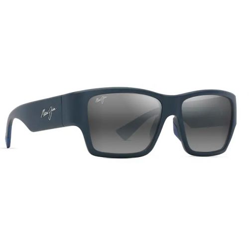 Maui Jim Surf Rider Noir Intérieur Bleu Gris Neutre